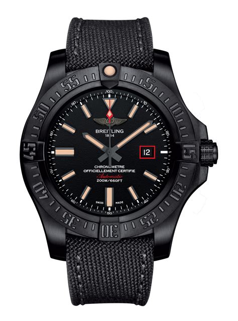 breitling windrider blackbird|breitling avenger blackbird 44mm.